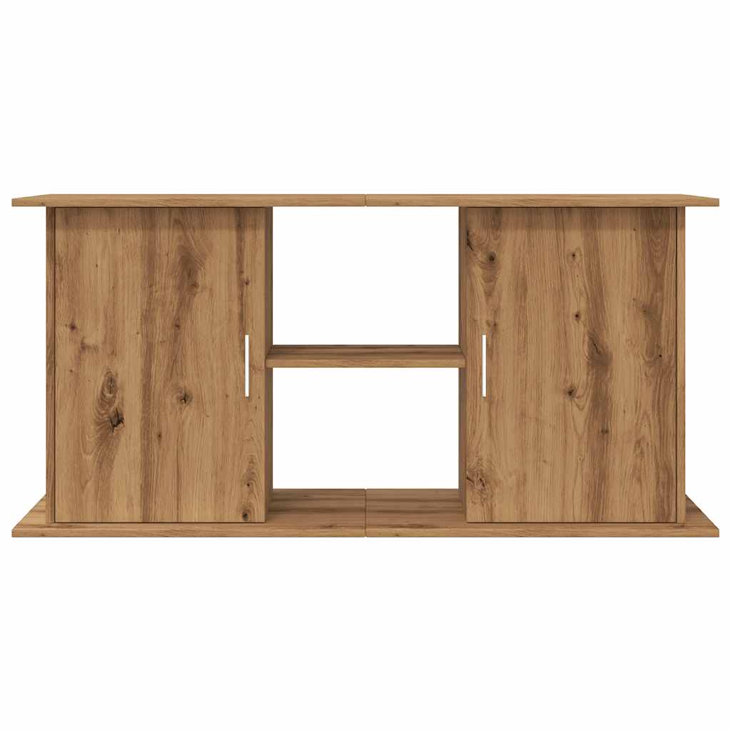 Supporto Acquario 121x41x58 cm Multistrato Rovere Artigianale