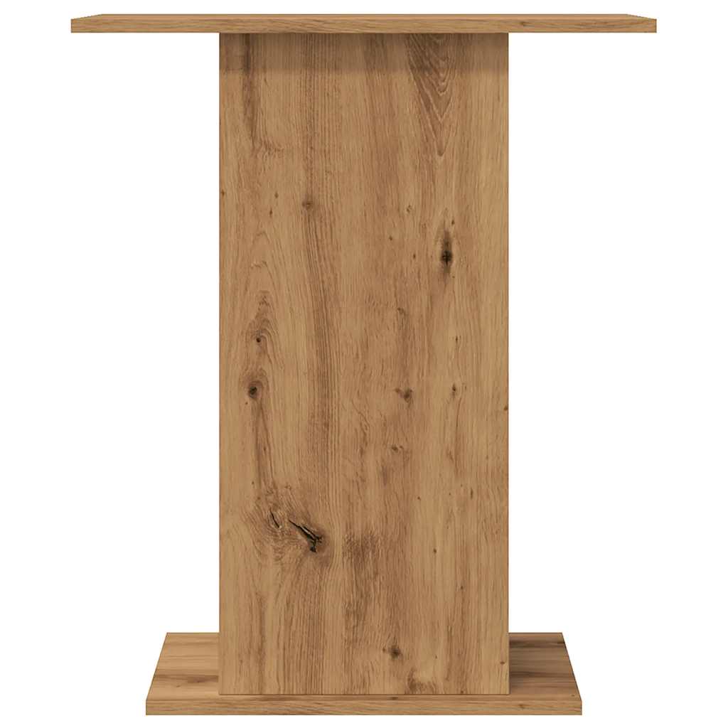 Supporto Acquario Rovere Artigianale 36x60,5x72,5cm Truciolato