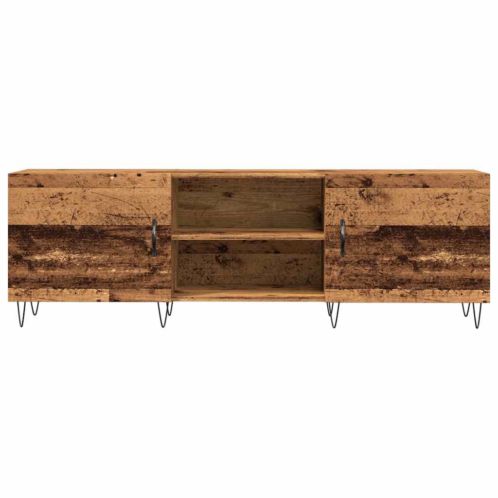 Mobile Porta TV Legno Antico 150x30x50 cm in Truciolato
