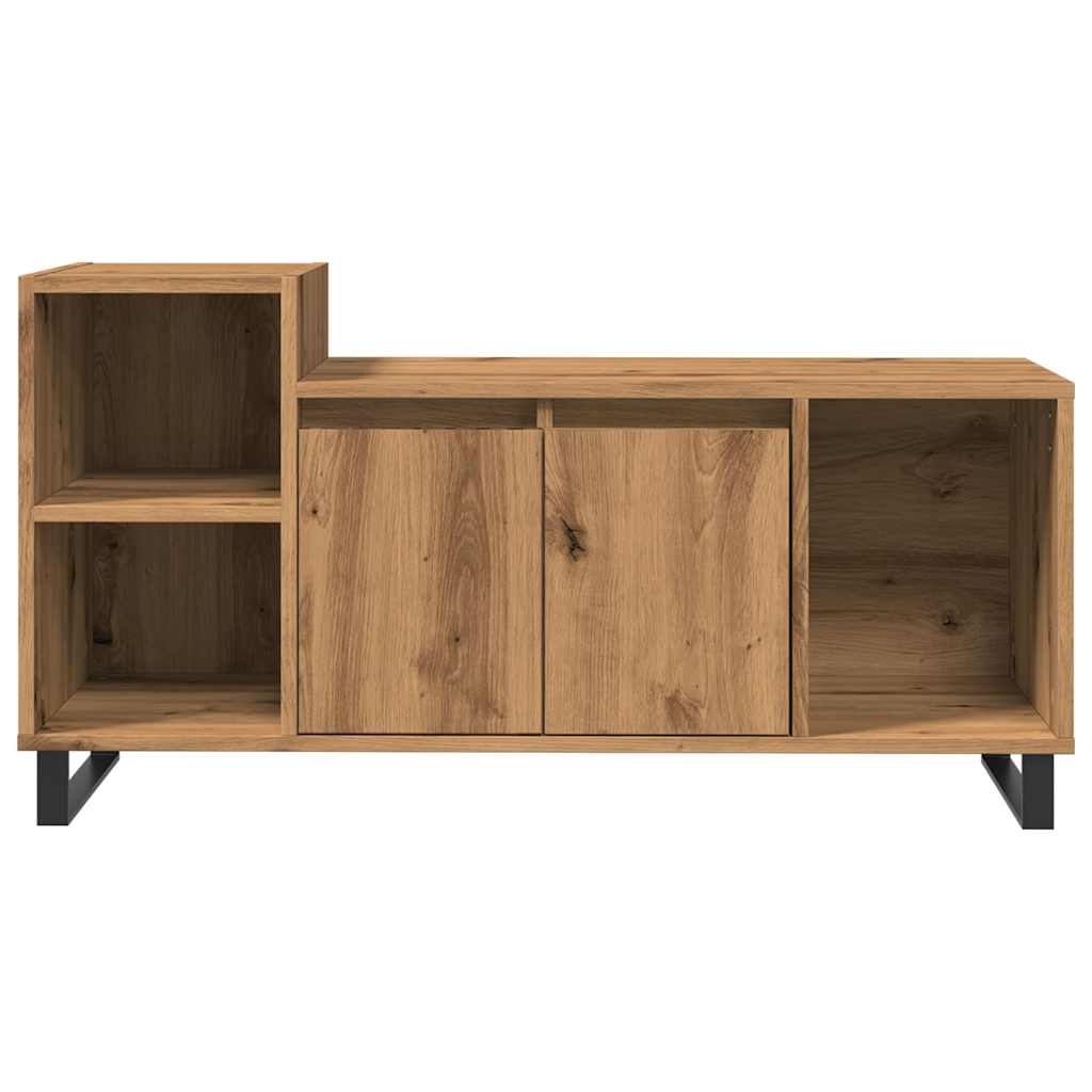Mobile TV Rovere Artigianale 100x35x55 cm in Legno Multistrato