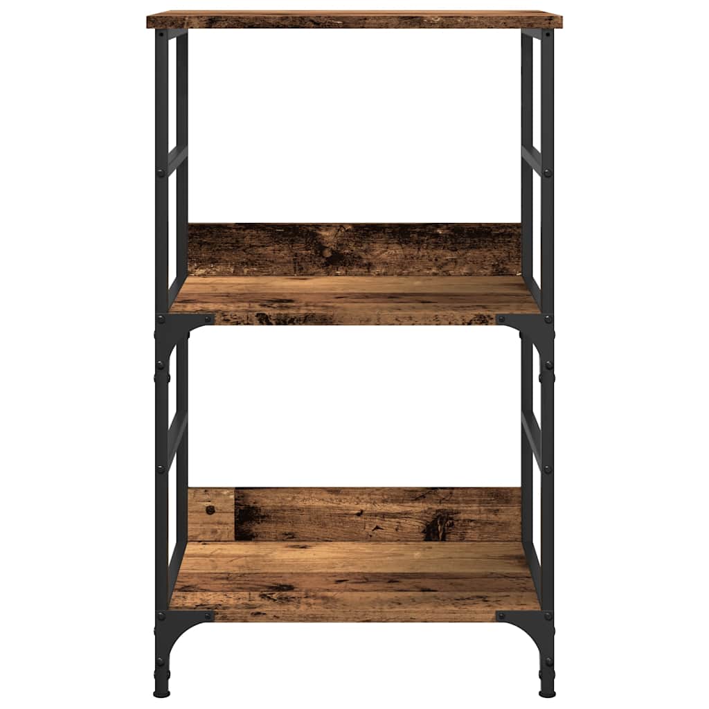 Libreria Legno Antico 50x33x82 cm in Legno Multistrato
