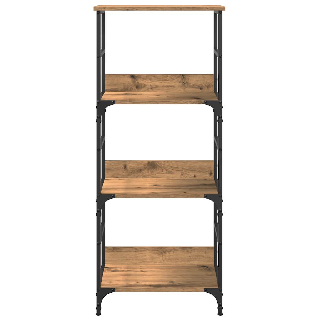 Libreria Rovere Artigianale 50x33x117,5 cm Legno Multistrato