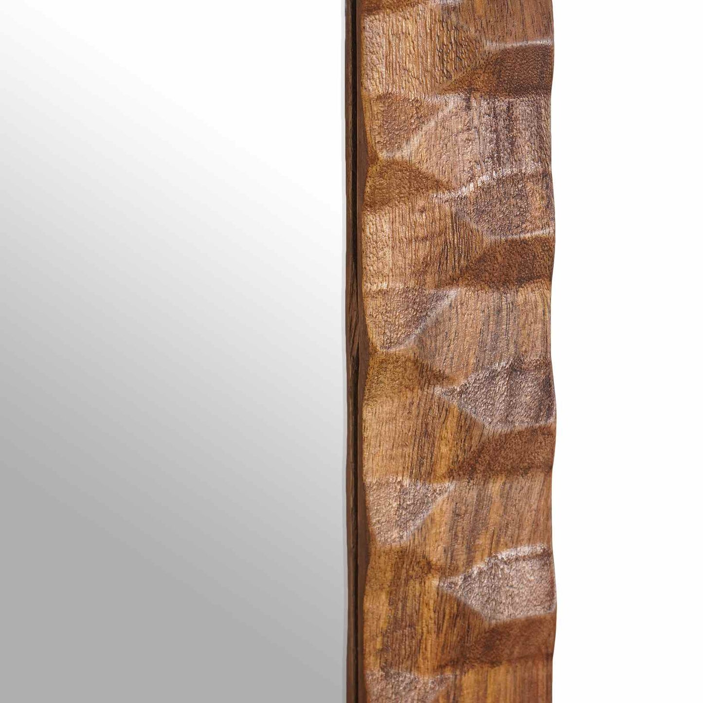 Specchio da bagno Finitura Marrone Acacia 50 x 70 x 2,5 cm