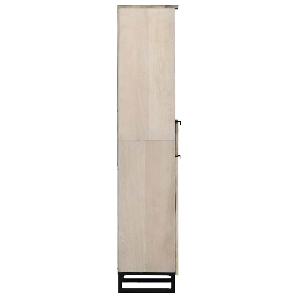 Armadio per Lavabo da Bagno con porta Bianco 38 x 33 x 160 cm