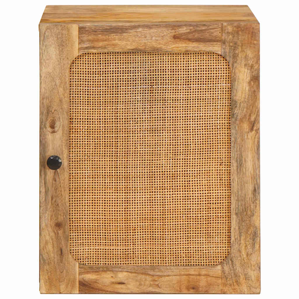 Mobile Appeso da Bagno con lo scaffale Marrone 38 x 33 x 48 cm