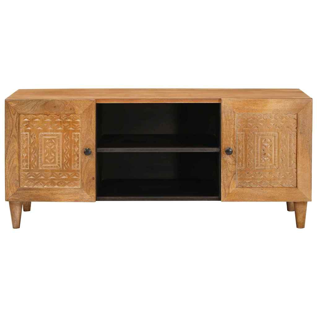 Unità TV con lo scaffale Marrone Chiaro 105 x 33 x 46 cm