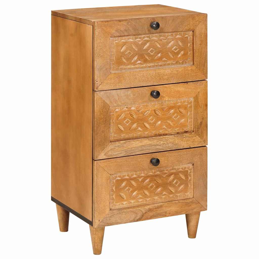 Credenza con cassetto Marrone chiaro 33.5 x 40 x 75 cm