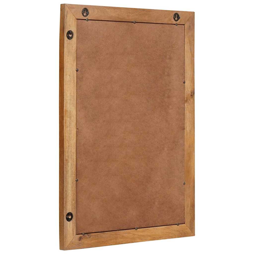 Specchio da bagno con specchio Marrone Chiaro 70 x 50 x 2,5 cm