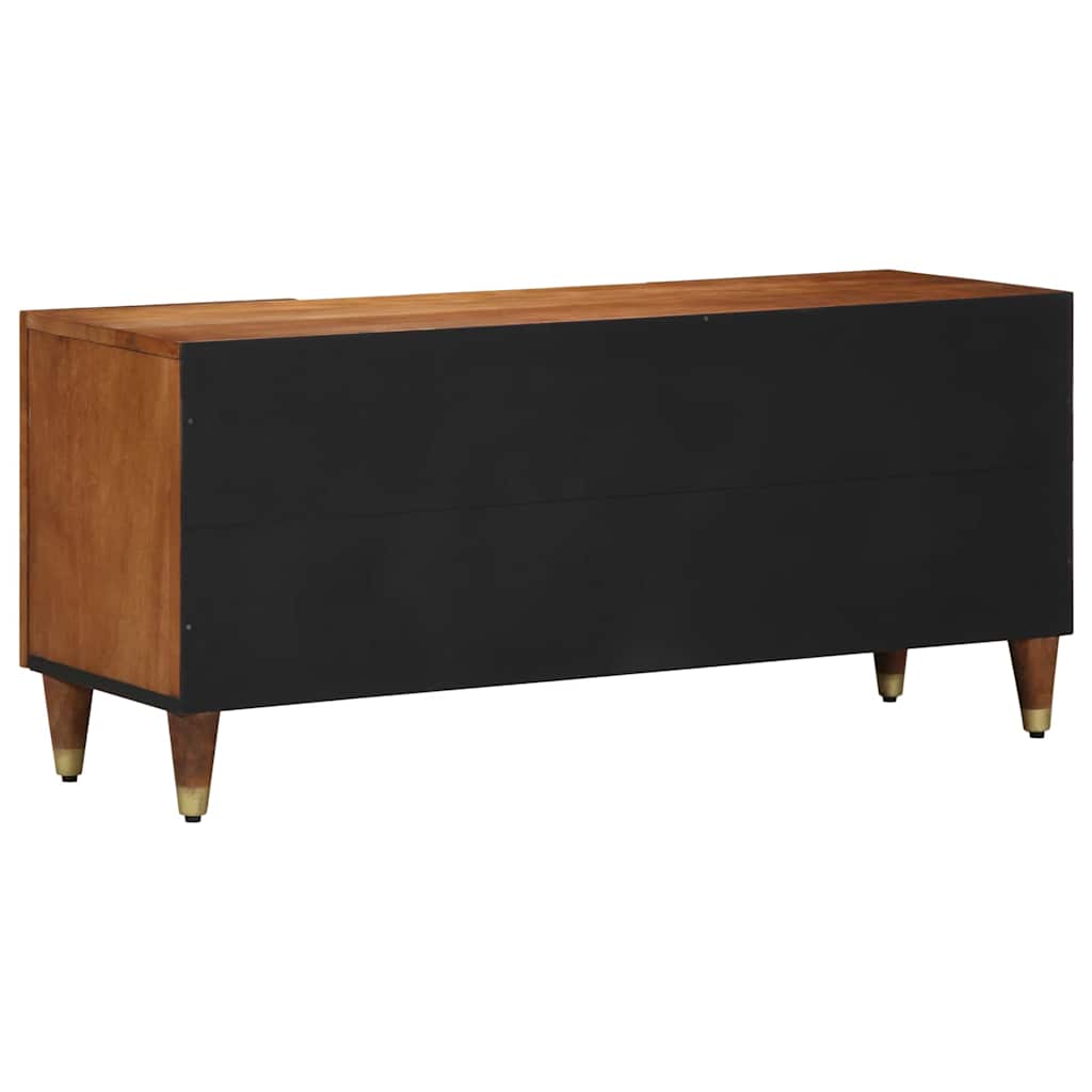 Mobile TV con lo scaffale Marrone miele 105 x 33 x 46 cm