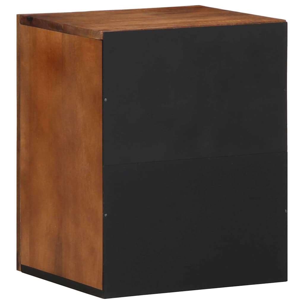Armadietto a muro con porta Marrone miele 38 x 33 x 48 cm