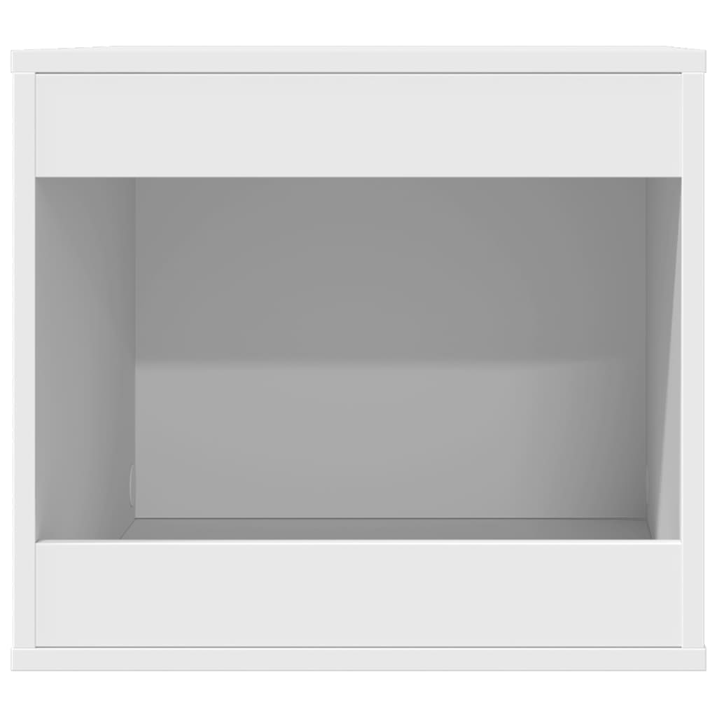 Recinto Lettiera Gatti Bianco 47x59x42 cm in Truciolato