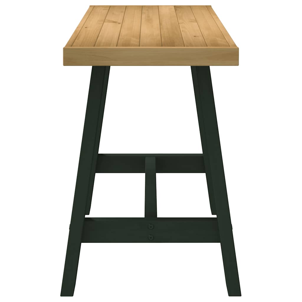 Scrivania NOAIN Gambe a Forma di A 120x50x75 cm Legno Massello