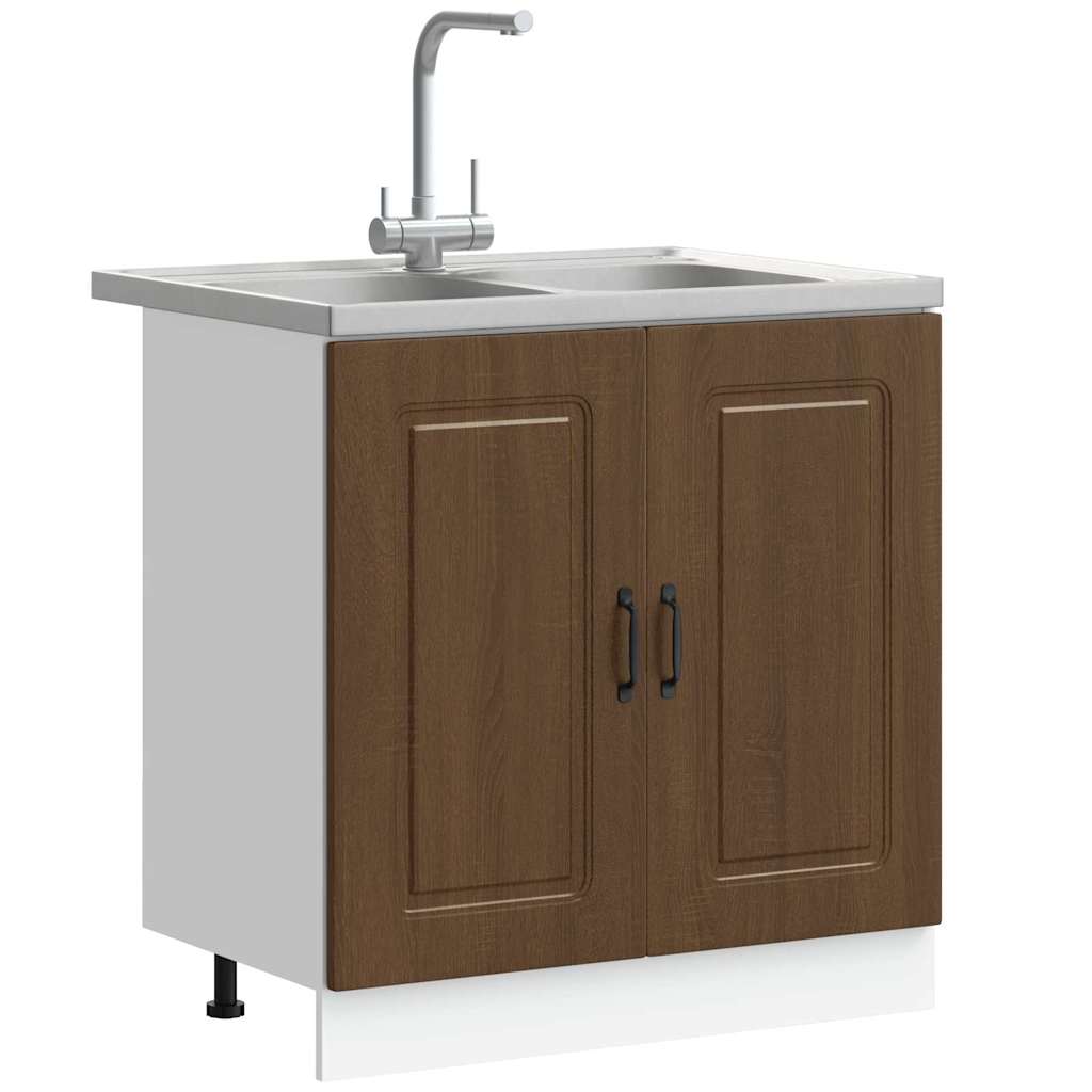 Mobile da cucina Kalmar Rovere Marrone 80 x 46 x 81,5 cm