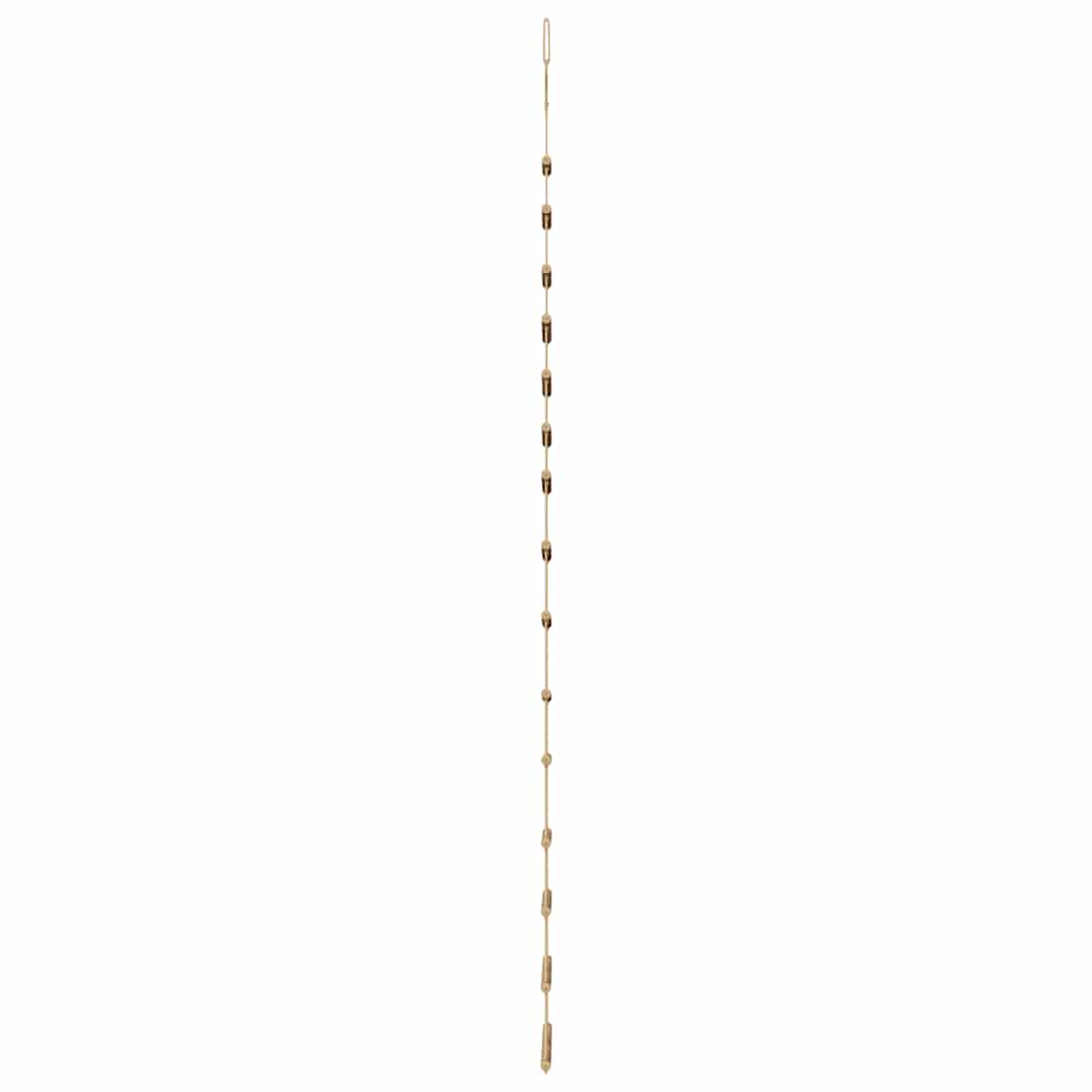 Albero di Natale sospeso con stella superiore 100x210 cm Ramo naturale