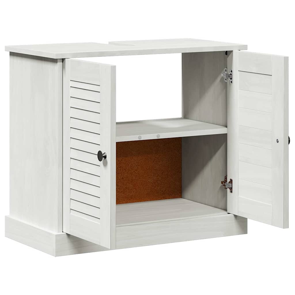 Armadio sottolavello con porta VIGO Bianco e Bianco Antico