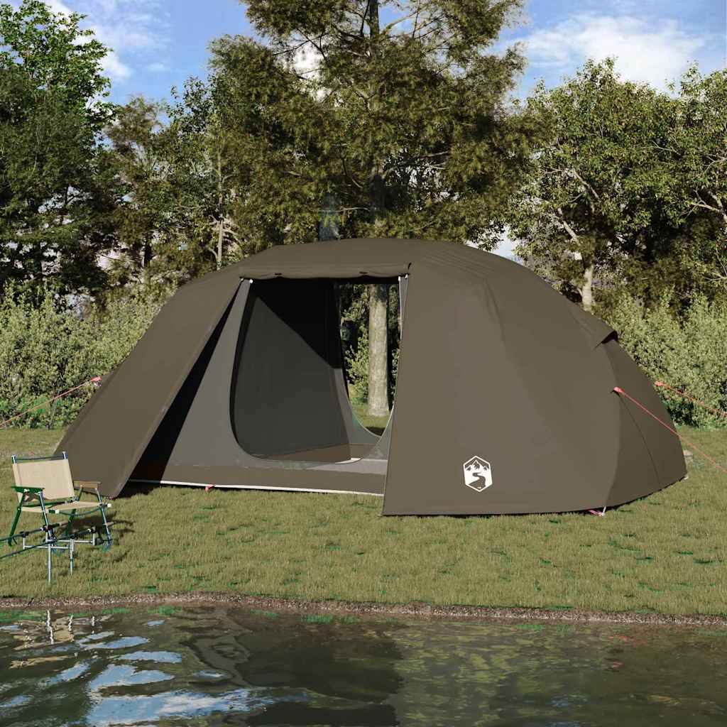 Tenda da pesca con tetto Marrone 514 x 465 x 187 cm