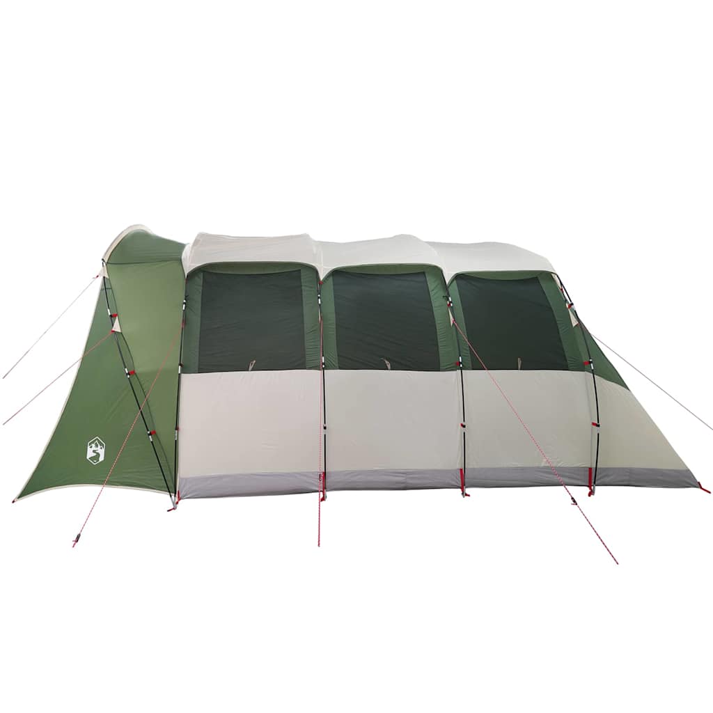 Tenda Familiare con tetto Verde e Bianco 576 x 325 x 213 cm