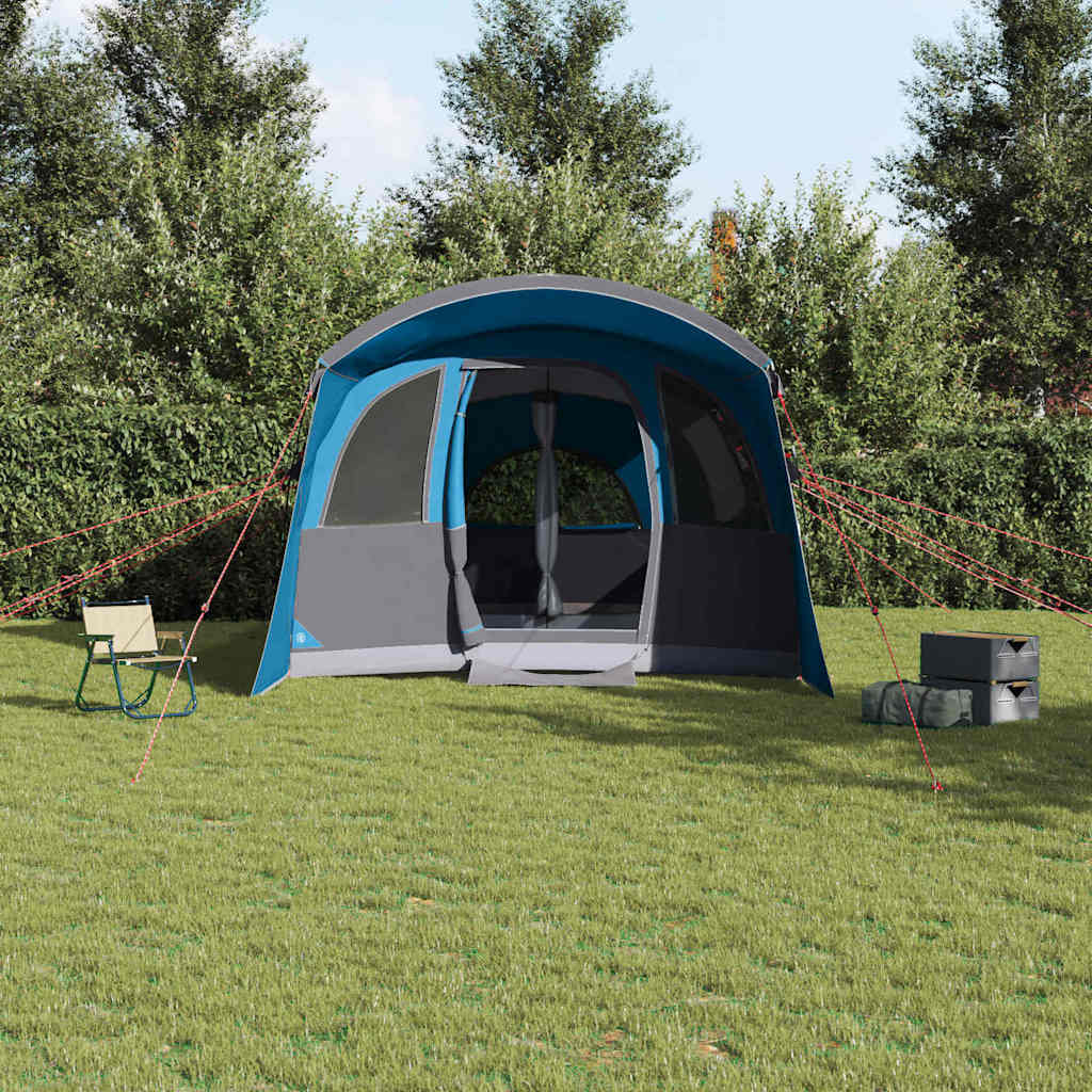 Tenda Familiare con tetto Blu e Grigio 576 x 325 x 213 cm