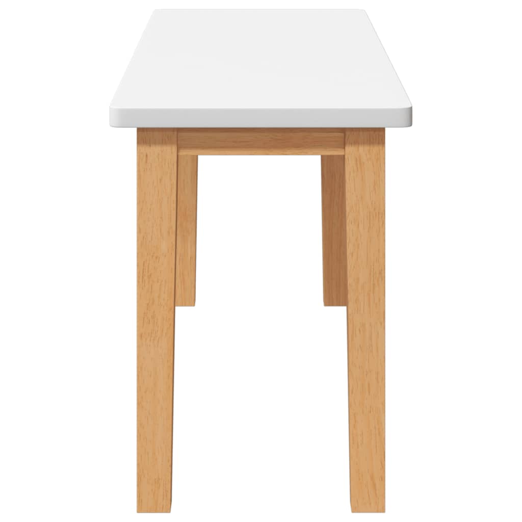 Panca 90 cm in Legno Massello di Hevea