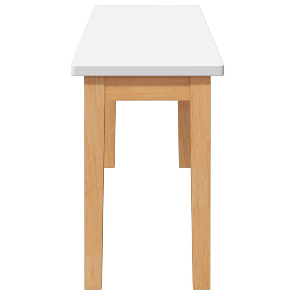 Panca 110 cm in Legno Massello di Hevea