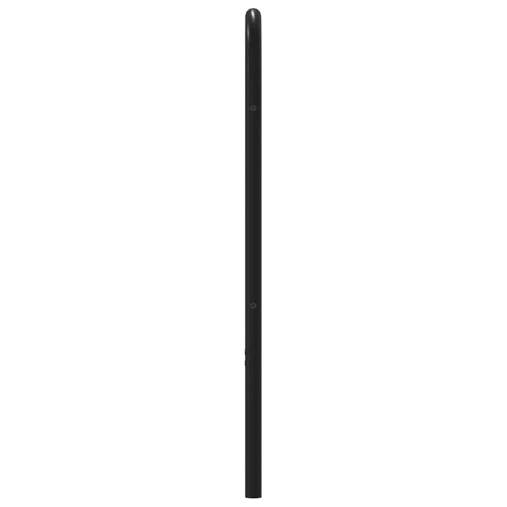 Testiera di Ricambio Rovere Fumo 107 cm in Acciaio e Legno Multistrato