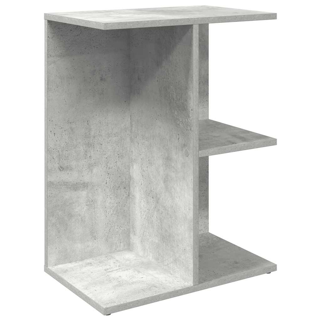 Comodini 2 pz Grigio Cemento 46,5x29x61 cm in Legno Multistrato