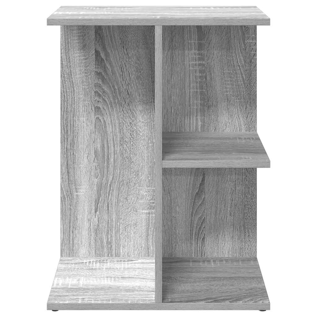 Comodini 2 pz Grigio Sonoma 46,5x29x61 cm in Legno Multistrato