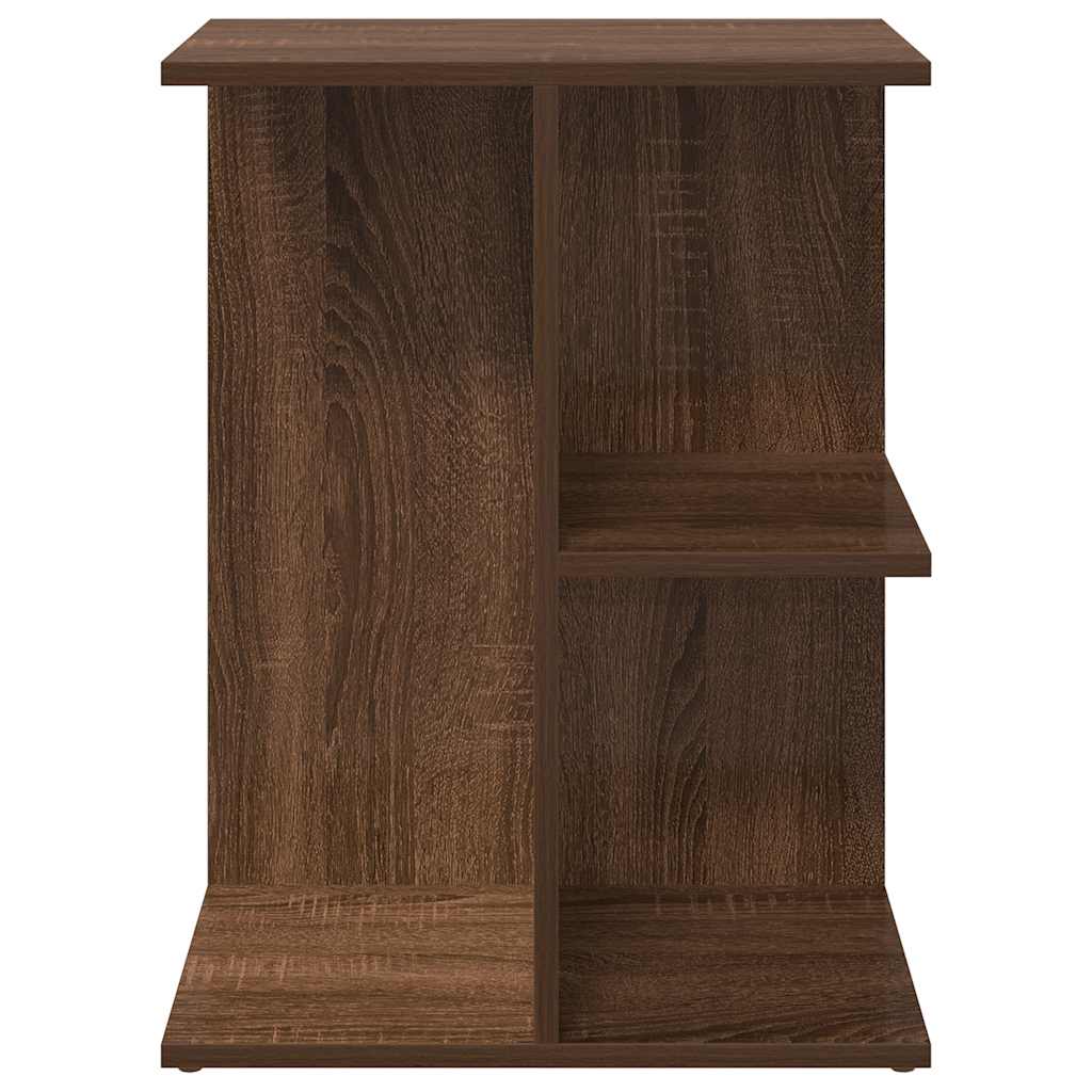 Comodino Rovere Marrone 40,5x31x60 cm in Legno Multistrato