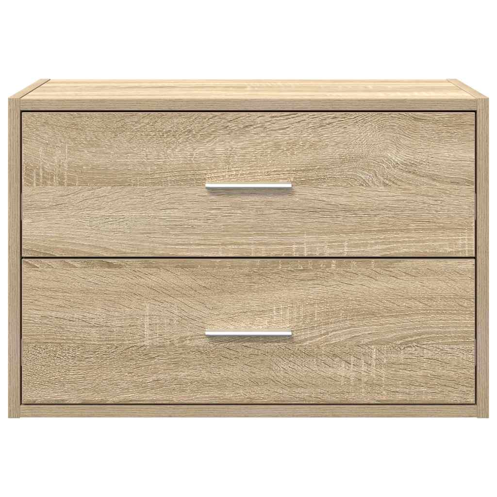 Armadio con 2 Cassetti Rovere Sonoma 60x31x40 cm in Truciolato