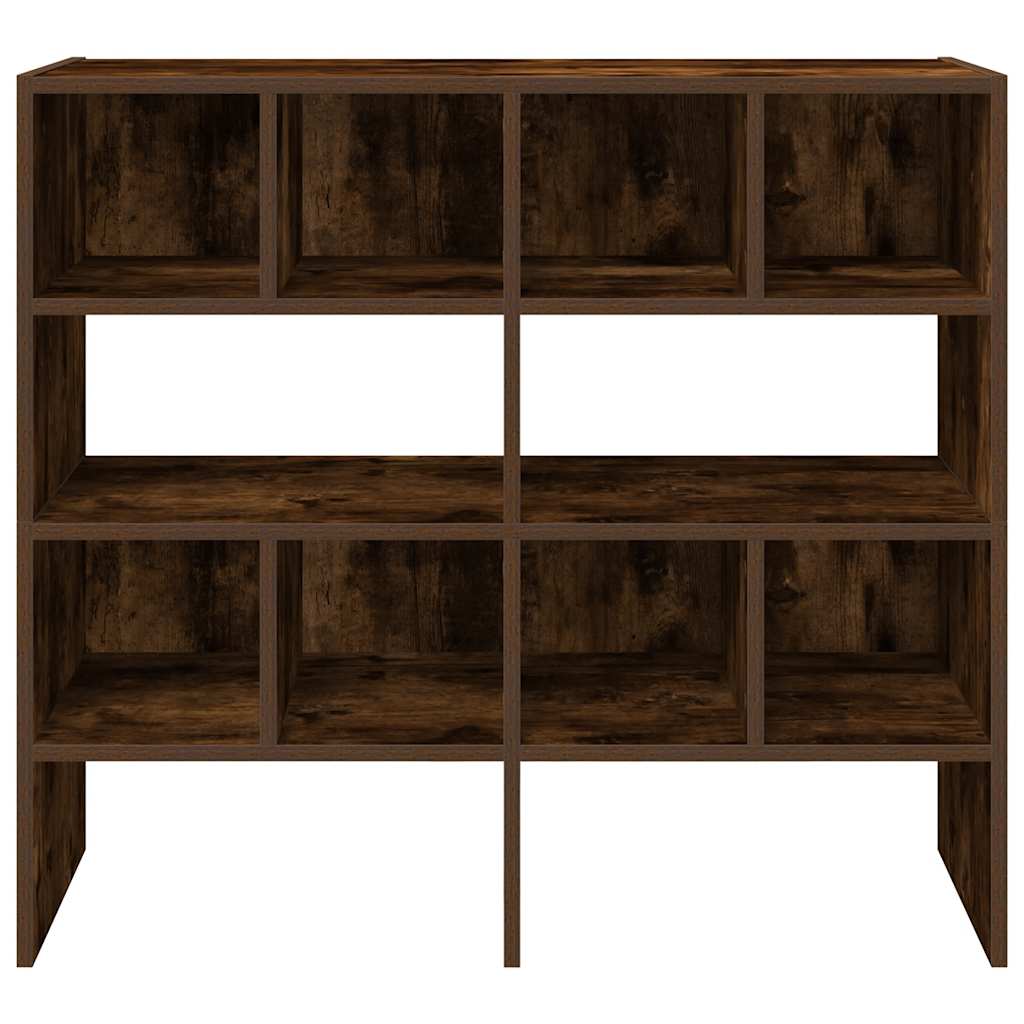 Scarpiere 2 pz Impilabili Rovere Fumo 89,5x30x40 cm