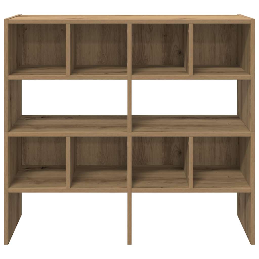 Scarpiere 2 pz Impilabili Rovere Artigianale 89,5x30x40 cm
