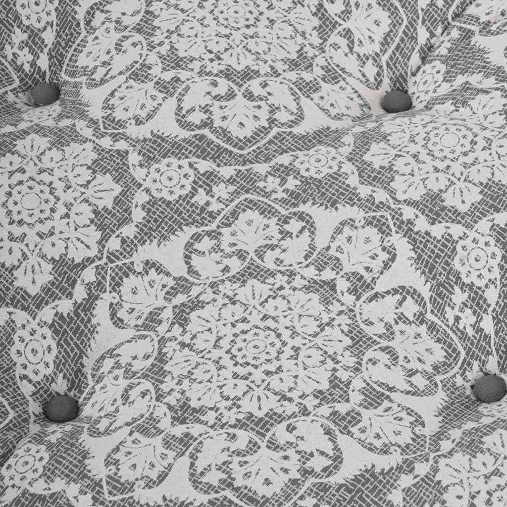 Divano modulare a patchwork Grigio chiaro 120 x 80 x 12 cm