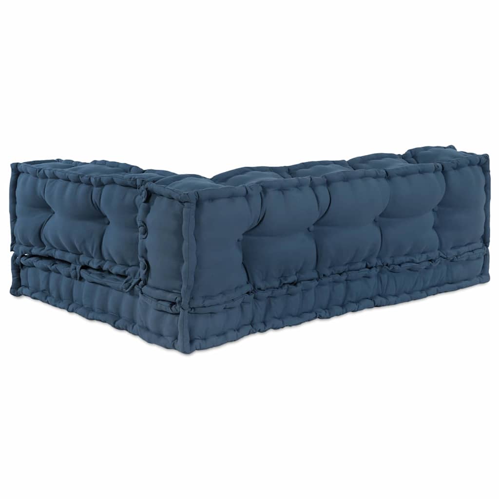Divano modulare a patchwork 3 pcs Indaco 120 x 80 x 38 cm