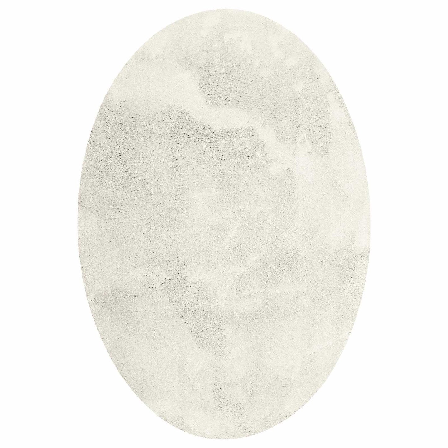 Tappeti per area Ovale HUARTE Crema 140 x 200 cm