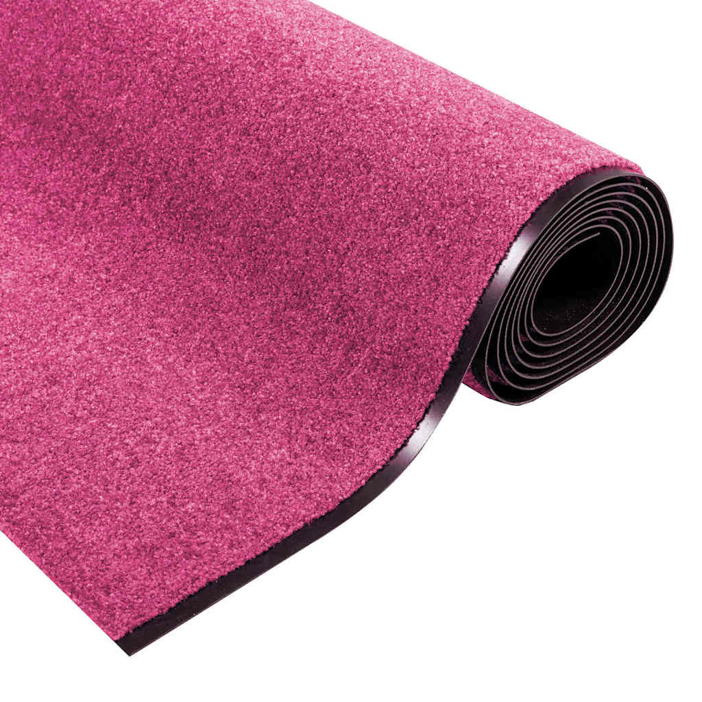 Tappetino Altro Rosa e Nero 120 x 350 cm Poliammide e PVC
