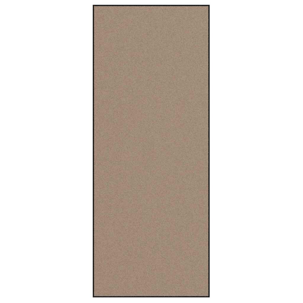 Tappetino Beige e Nero 120 x 300 cm Polipropilene e vinile