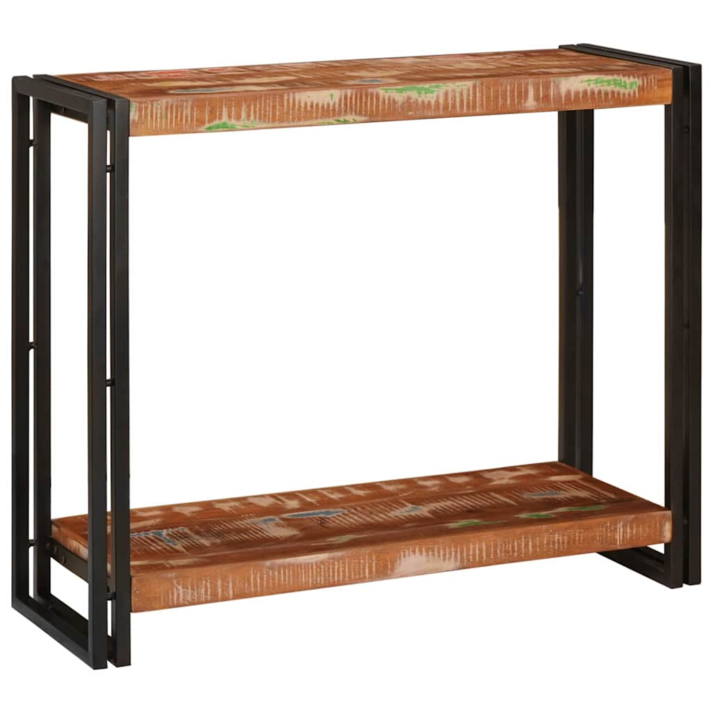 Tavolo consolle 90 x 33 x 75 cm Legno Recuperato Massello