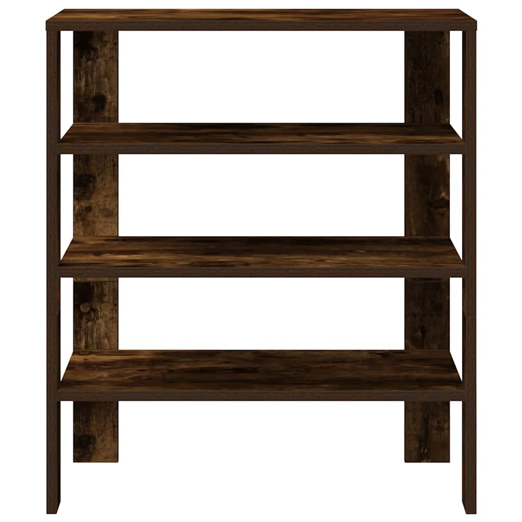 Scarpiera Rovere Fumo 61x32x70 cm in Legno Multistrato