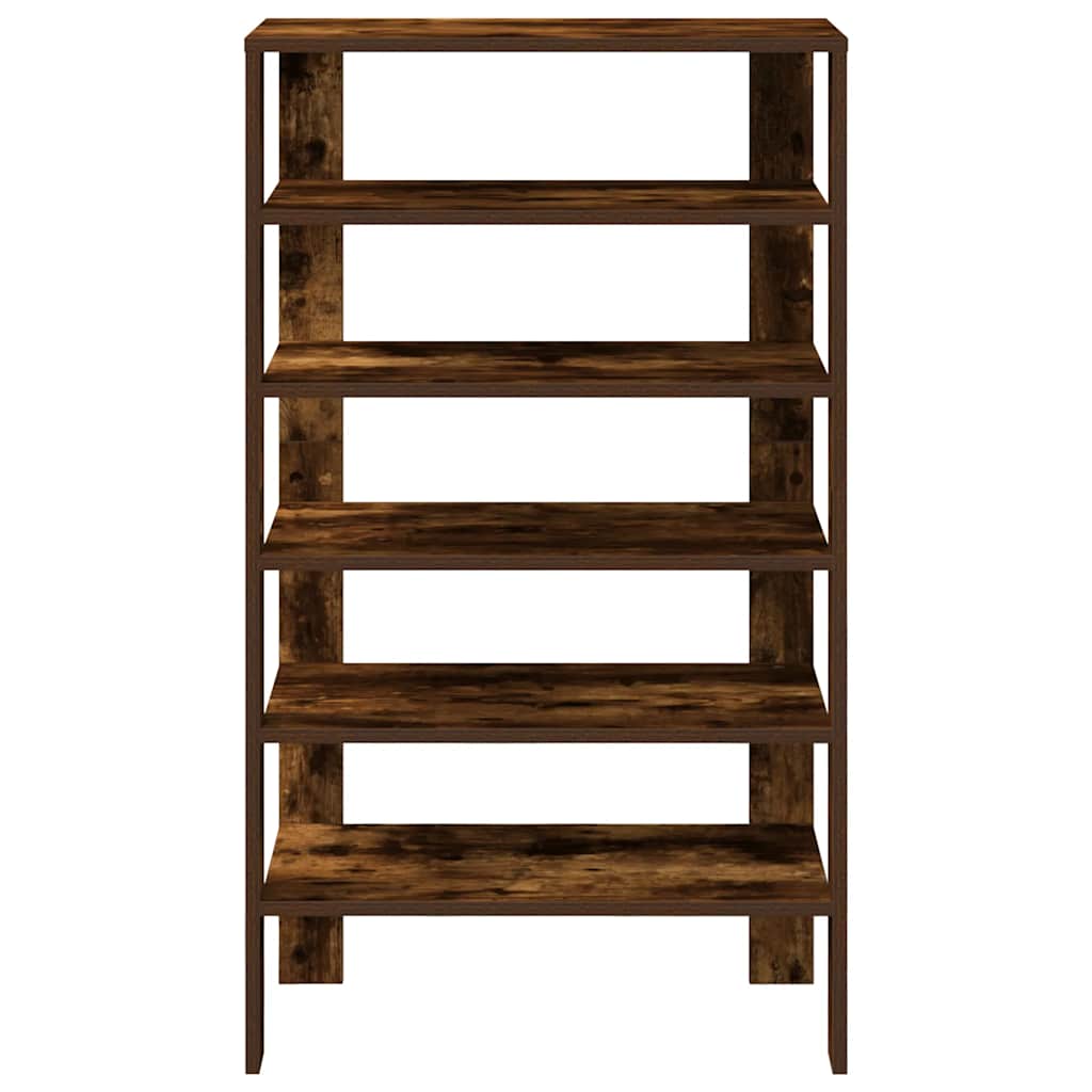 Scarpiera Rovere Fumo 61x32x105 cm in Truciolato