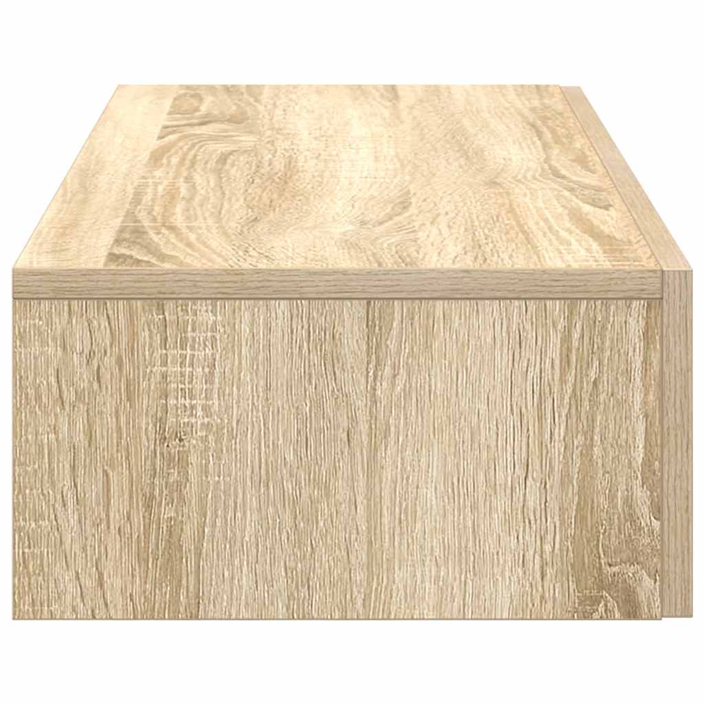 Scaffale a Parete con Cassetti Sonoma 80x33x17 cm in Truciolato