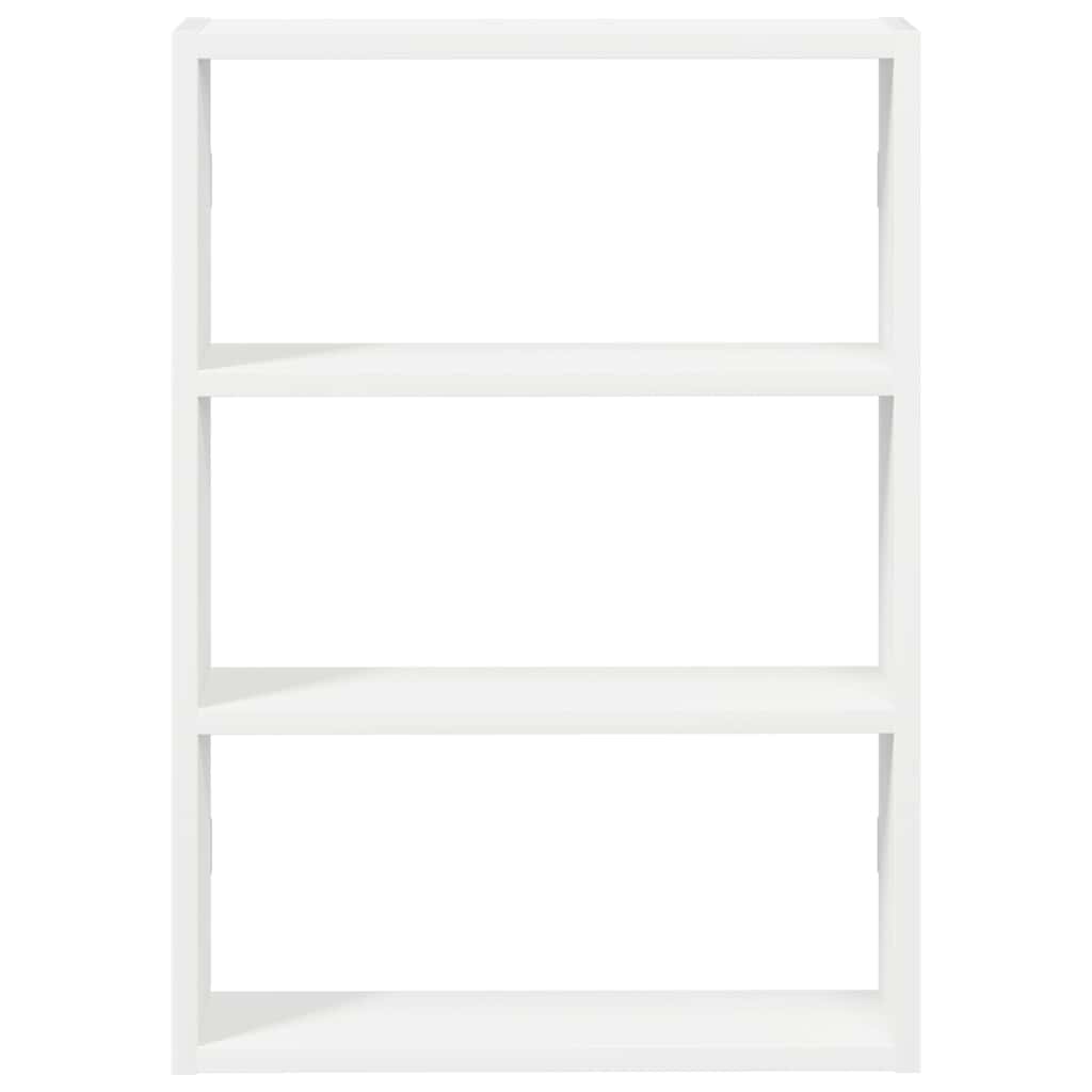 Scaffale a Parete Bianco 43x9x60 cm in Legno Multistrato