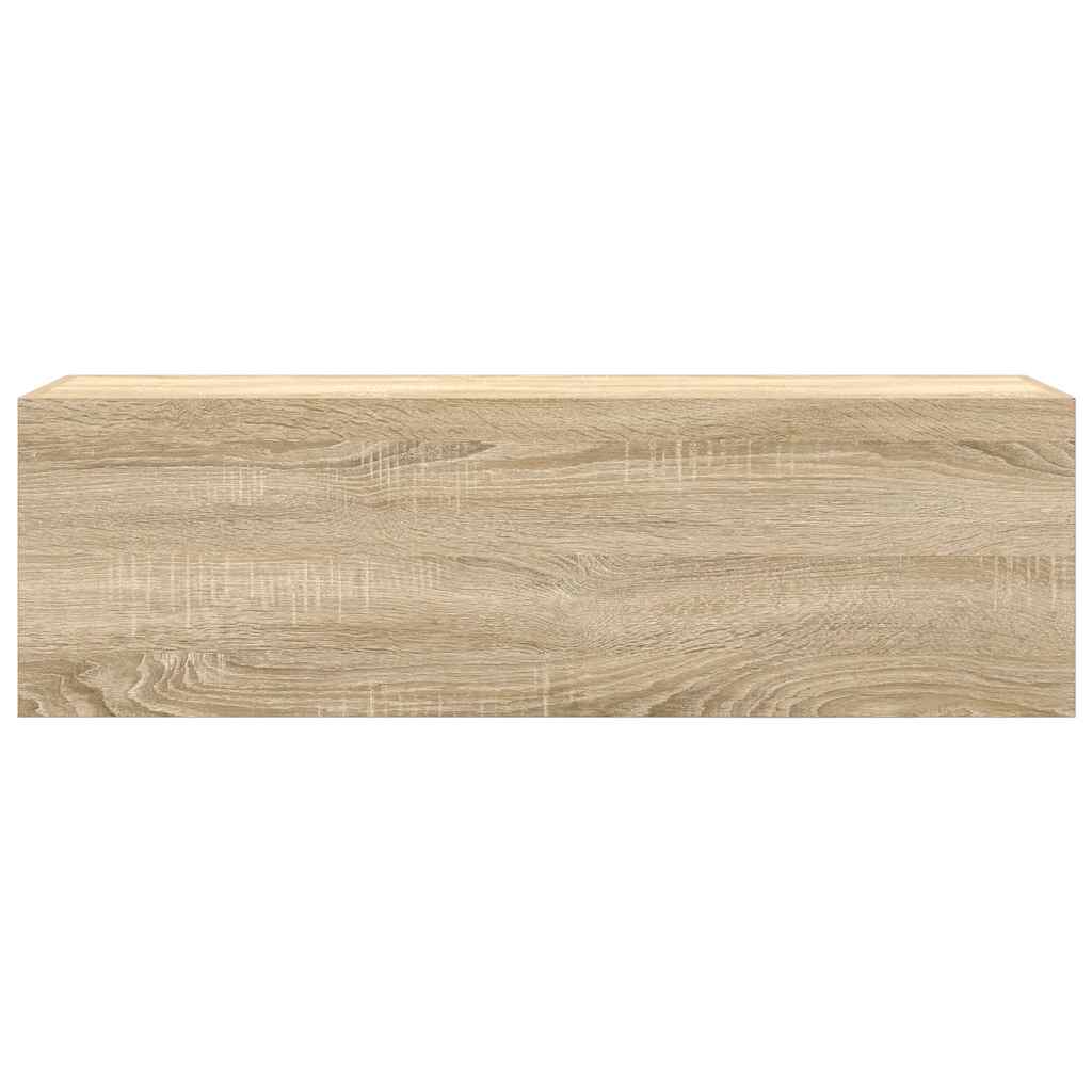 Mobile da Bagno Rovere Sonoma 100x25x30 cm in Truciolato