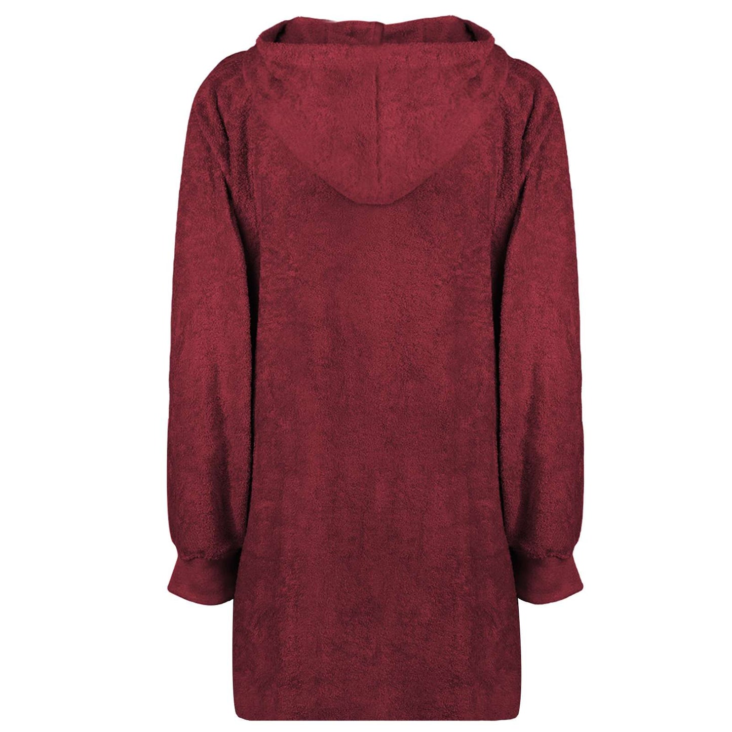 Felpa coperta KINN Rosso L Cotone