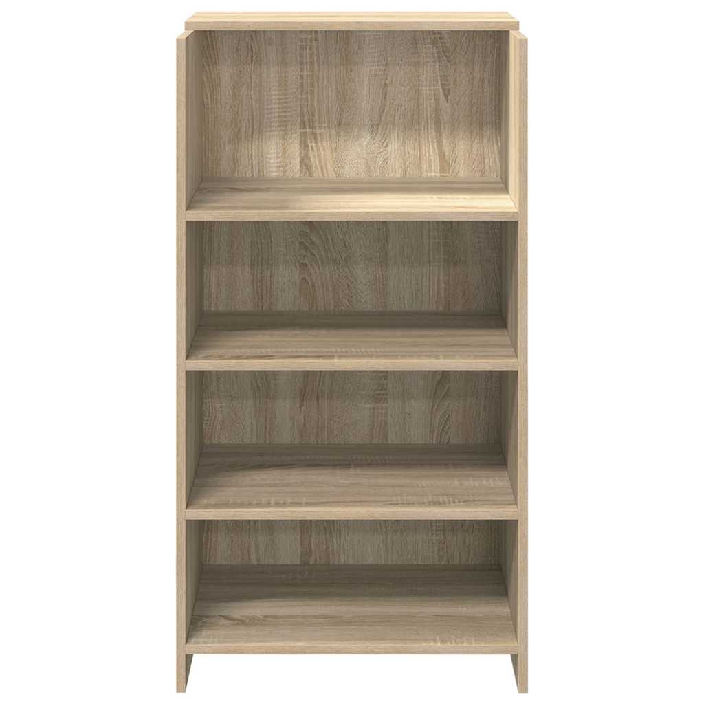 Scrivania per Reception Rovere Sonoma 55x50x103,5 cm in Legno Massello