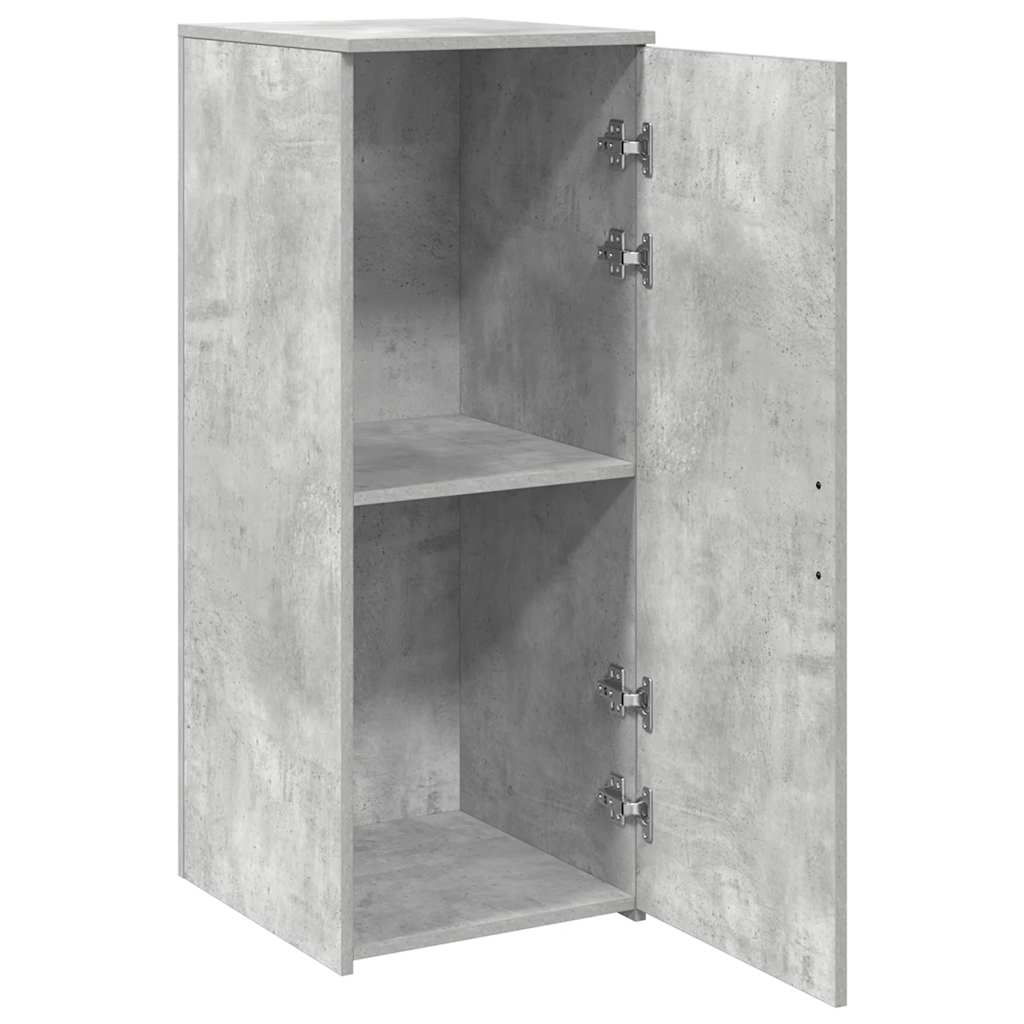 Mobile Portaoggetti Grigio Cemento 40x45x103,5 cm in Truciolato