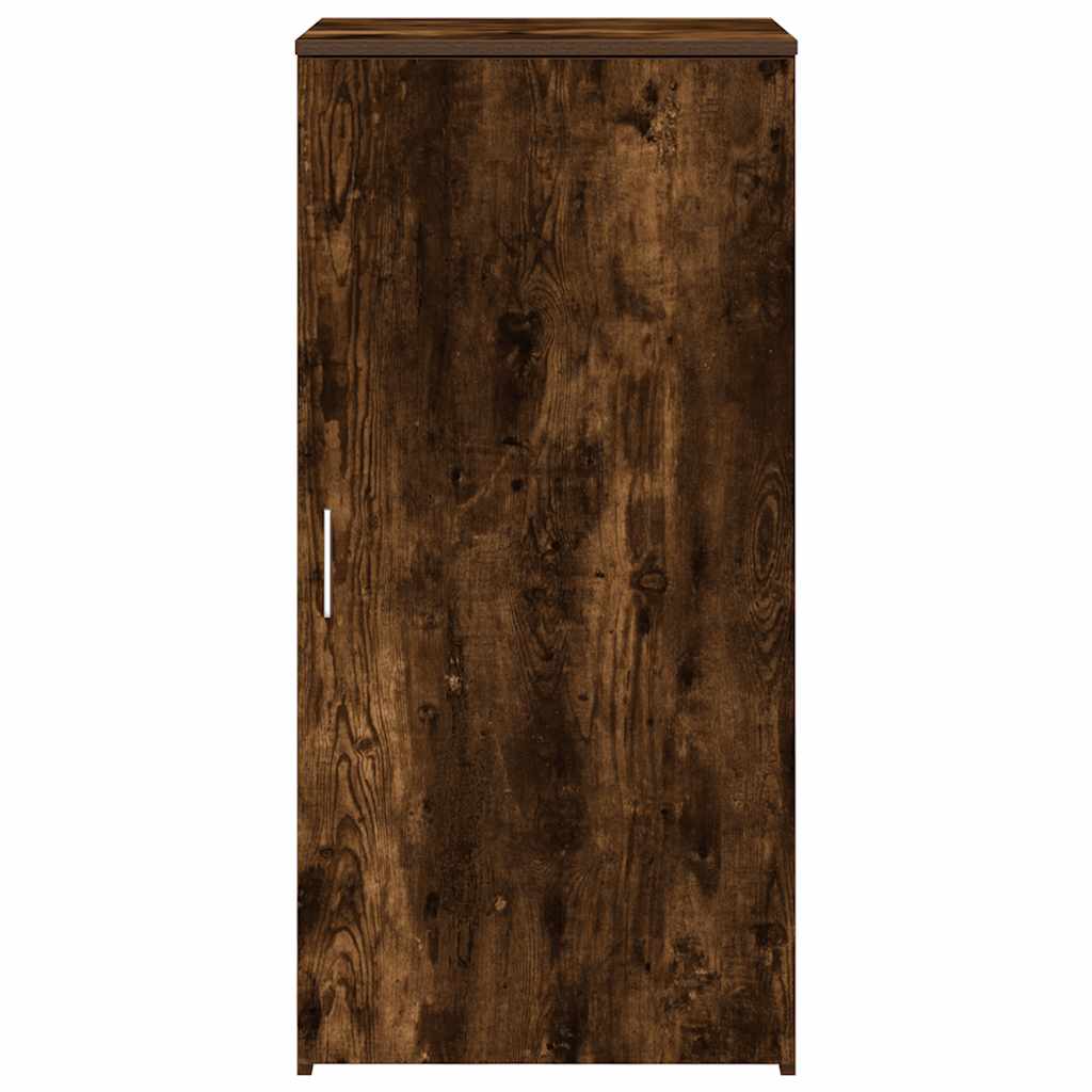 Mobile Portaoggetti Rovere Fumo 50x45x103,5 cm in Truciolato