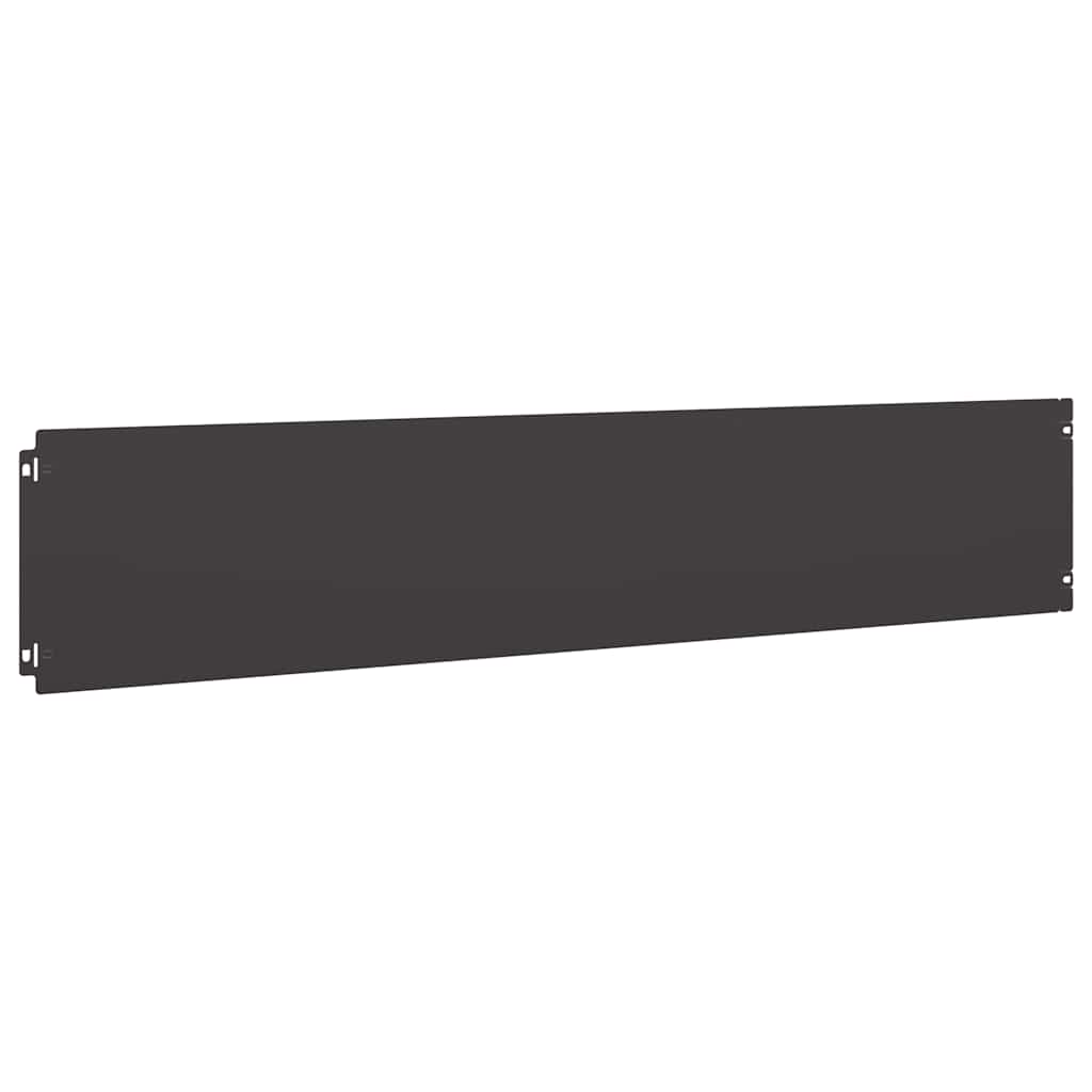 Bordure per Prato 30 pz Nere Acciaio Laminato a Freddo
