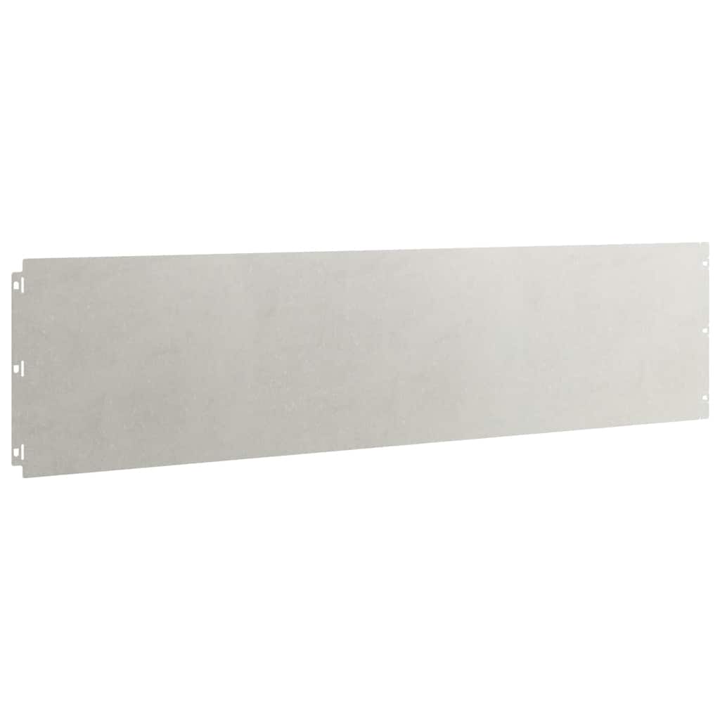 Bordure per Prato 10 pz 25x103 cm Acciaio Inossidabile