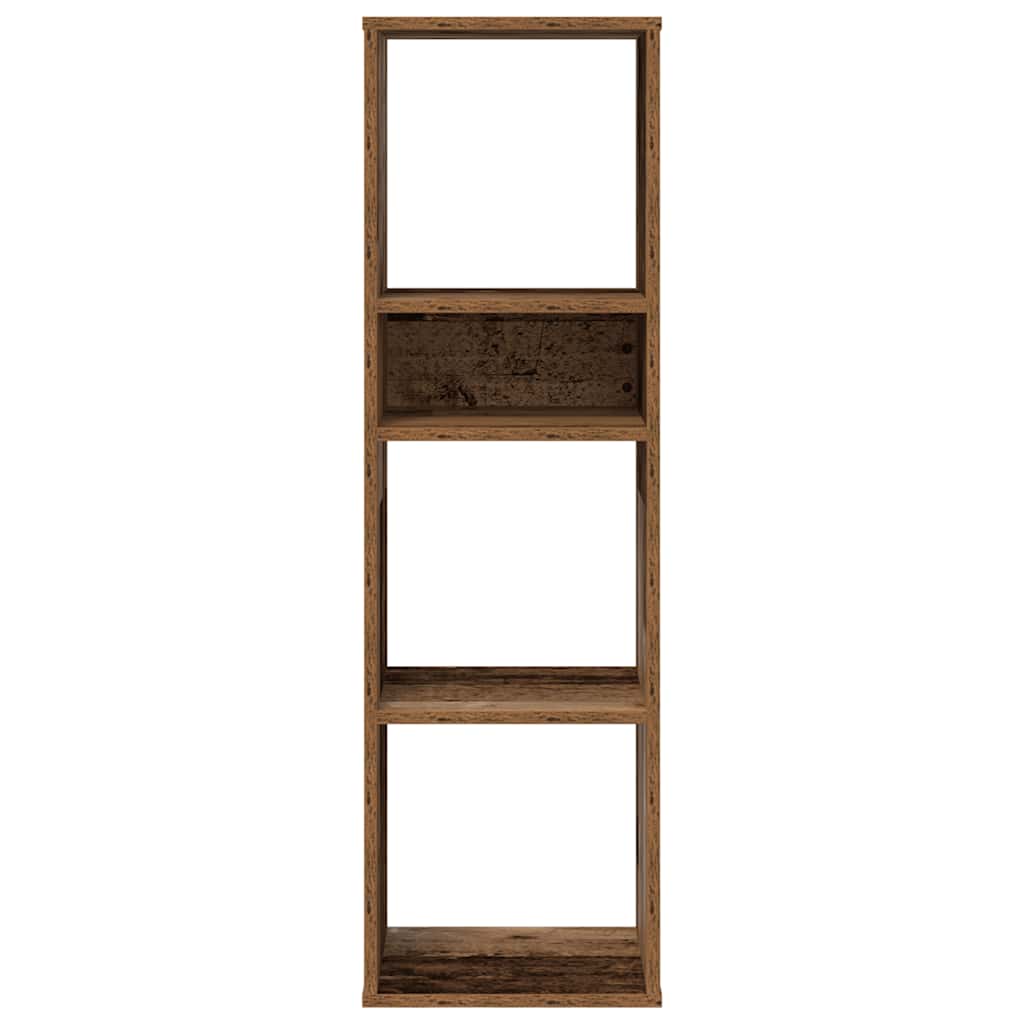 Libreria Legno Antico 34x31x112 cm in Legno Multistrato