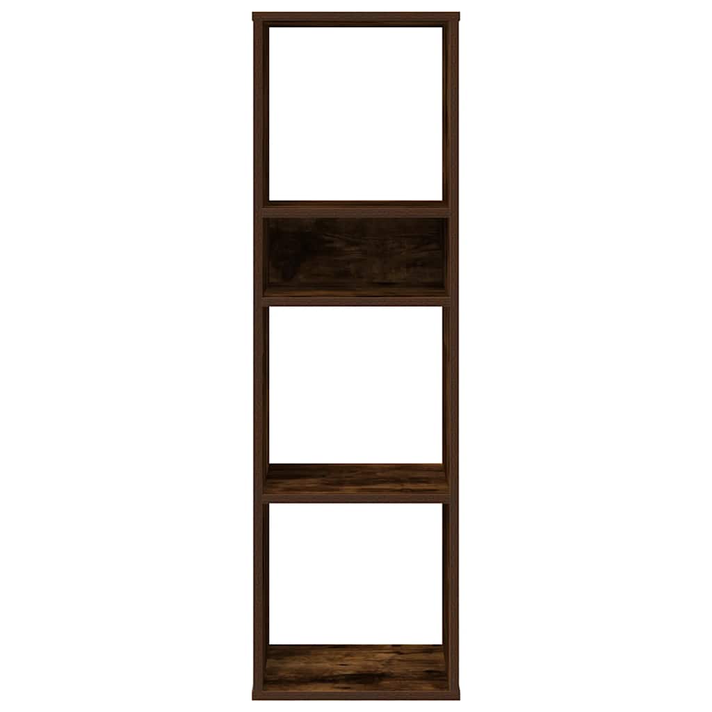 Libreria Rovere Fumo 34x31x112 cm in Legno Multistrato